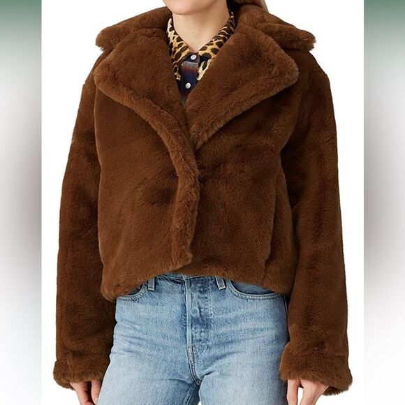 BB Dakota Big Time Plush Jacket - Picture 10 of 11